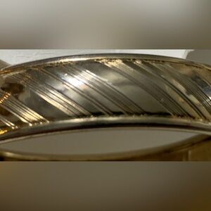 Gold Toned Bangle Bracelet